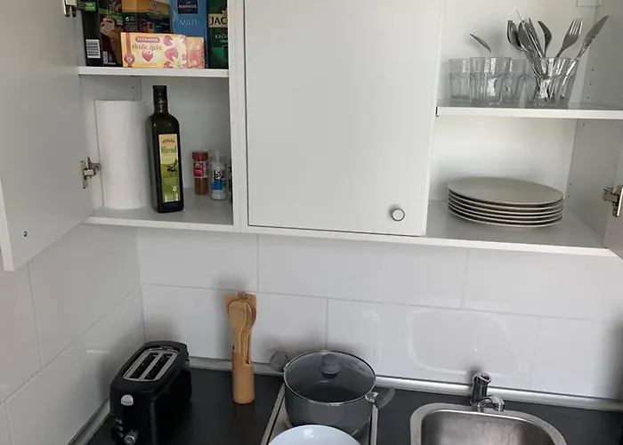 1 Zi-whg, Netflix, Wifi, Kueche, 15min Zum Zentrum *