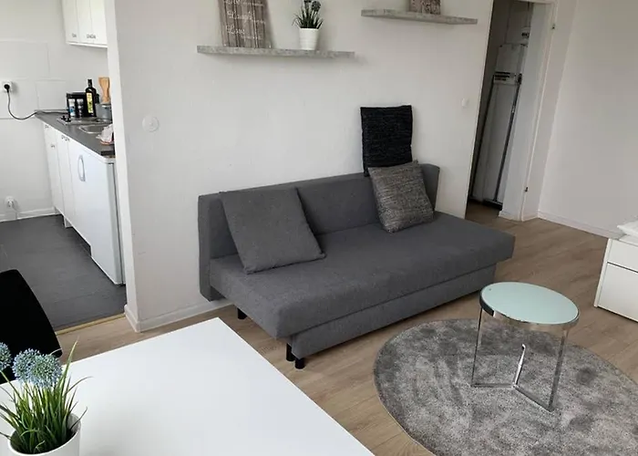 1 Zi-whg, Netflix, Wifi, Kueche, 15min Zum Zentrum アパート