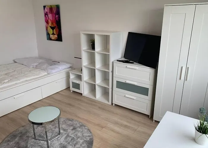 1 Zi-whg, Netflix, Wifi, Kueche, 15min Zum Zentrum * ライプツィヒ
