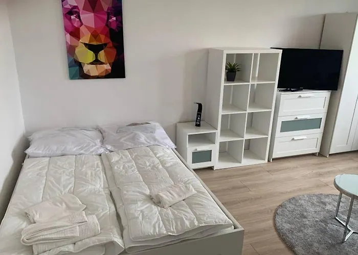 1 Zi-whg, Netflix, Wifi, Kueche, 15min Zum Zentrum アパート *